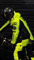 Ride Rich Concord V2 Flow Mesh Armoured GP Anorak Motorcycle Jacket - Yellow Size: Small